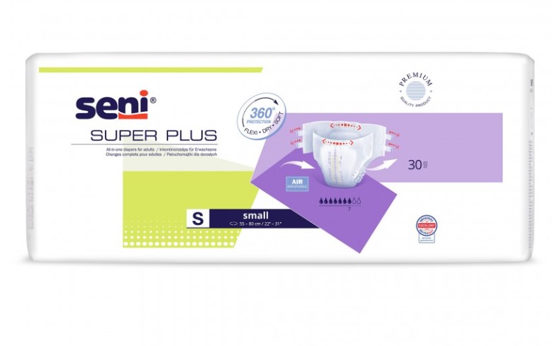 Super Seni Plus пелени за възрастни SMALL 30 бр.