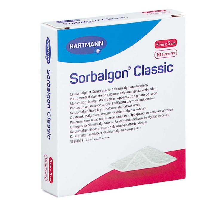 Sorbalgon Classic 5*5cm алгинова превръзка 1бр.