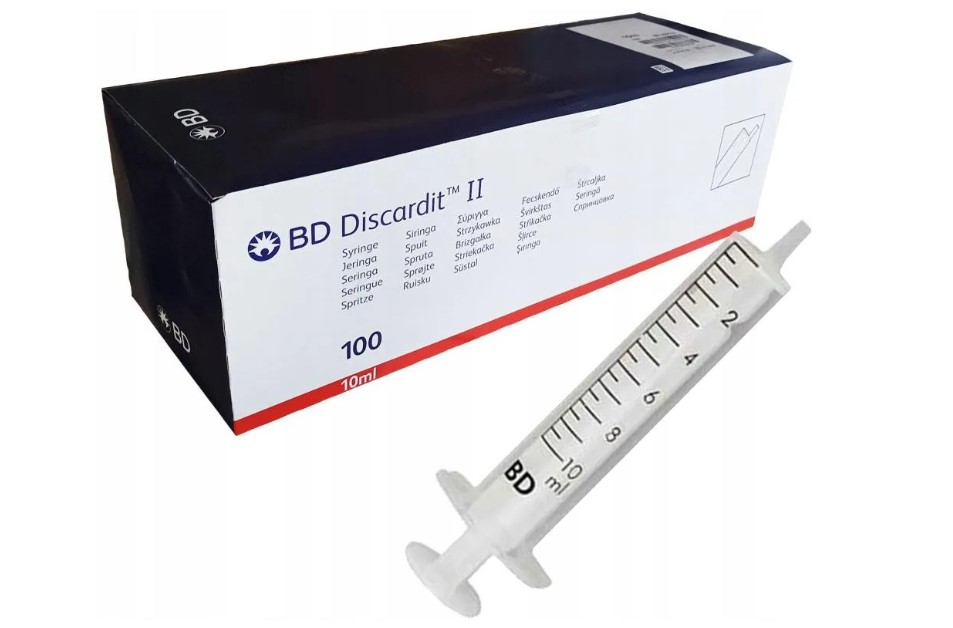 Спринцовки BD 10ml 100бр.