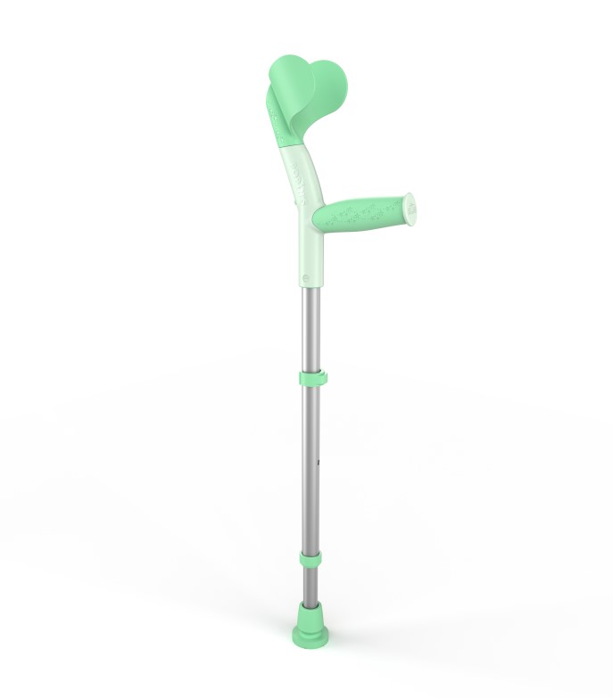 Детска патерица за лакти - POPINS зелена