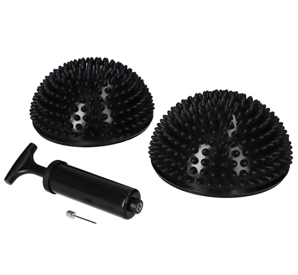 Сензорна възглавница/хемисфера жълтаBALANCE черна 2бр.