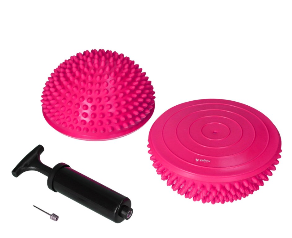 Сензорна възглавница/хемисфера жълтоBALANCE розово 2бр.