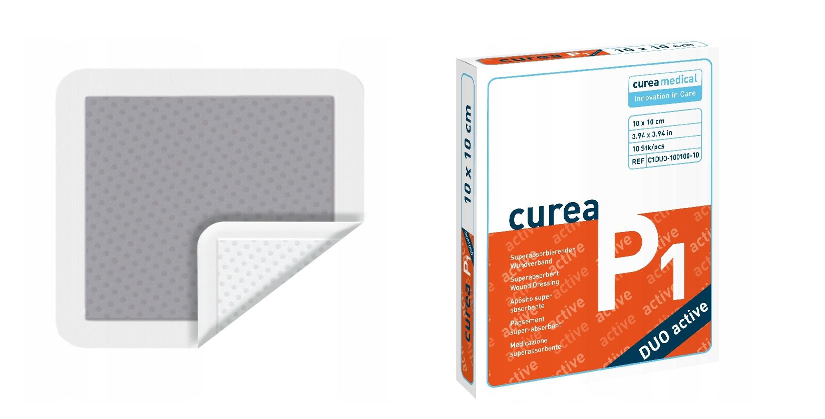 Curea P1 Duo Active 10x10cm 1бр