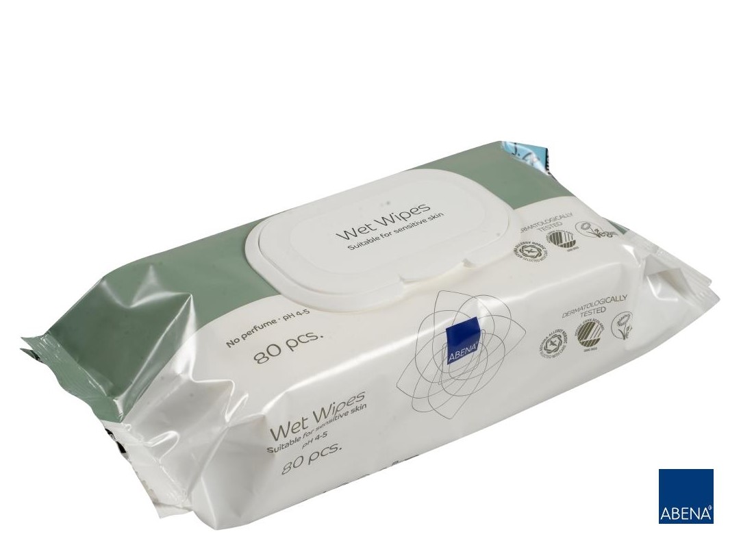 Неароматизирани мокри кърпички Мокри кърпички а'80бр. 18x20cm