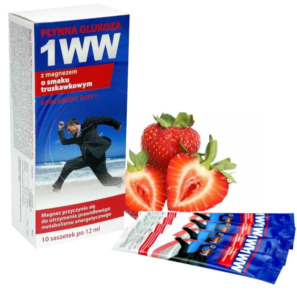 Глюкоза 1WW 10x12ml с вкус на ягода