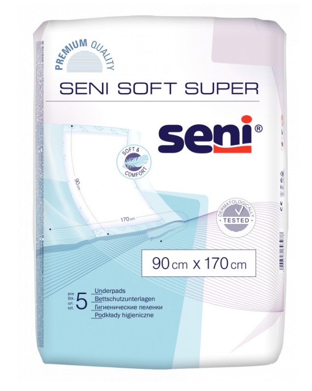 Защитни Seni Soft Супер нестерилни 90x170 5бр