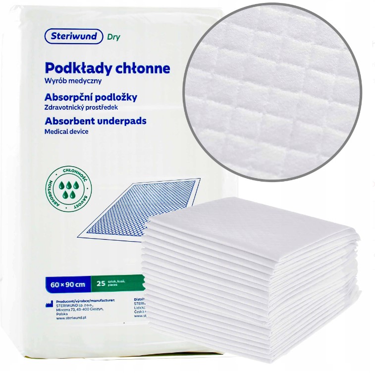 Steriwund Суха нестерилна защитна подложка 90x60 25бр.