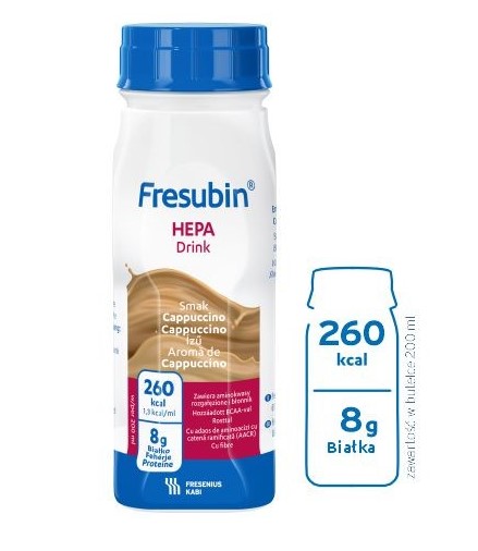 Fresubin Hepa напитка 200ml капучино