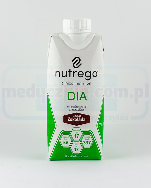 Nutrego DIA 12x330 ml Шоколадова диета за пациенти с диабет