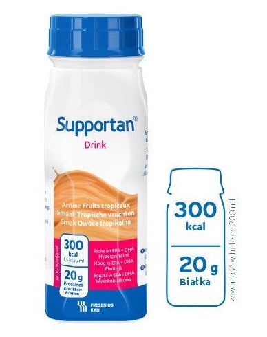 Fresenius Supportan DRINK 200ml тропически плодове