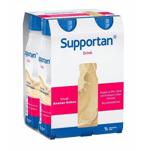 Fresenius Supportan DRINK 4x200ml ананас-кокос