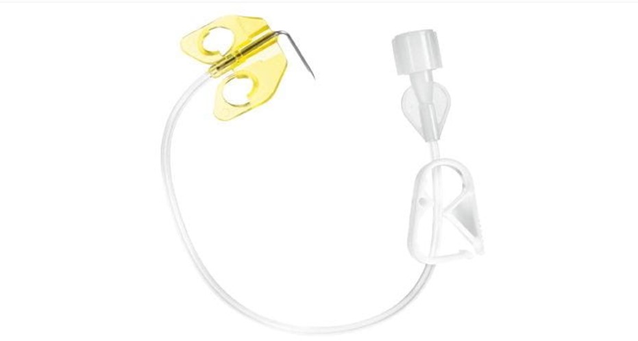 SURECAN Braun порт игла 0.9x15mm 20G REF 04448332 тип Huber с крилца и тръбичка