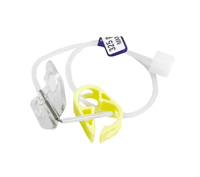 SURECAN Braun порт игла 0.9x20mm 20G REF 04448340 тип Huber с крилца и тръбичка