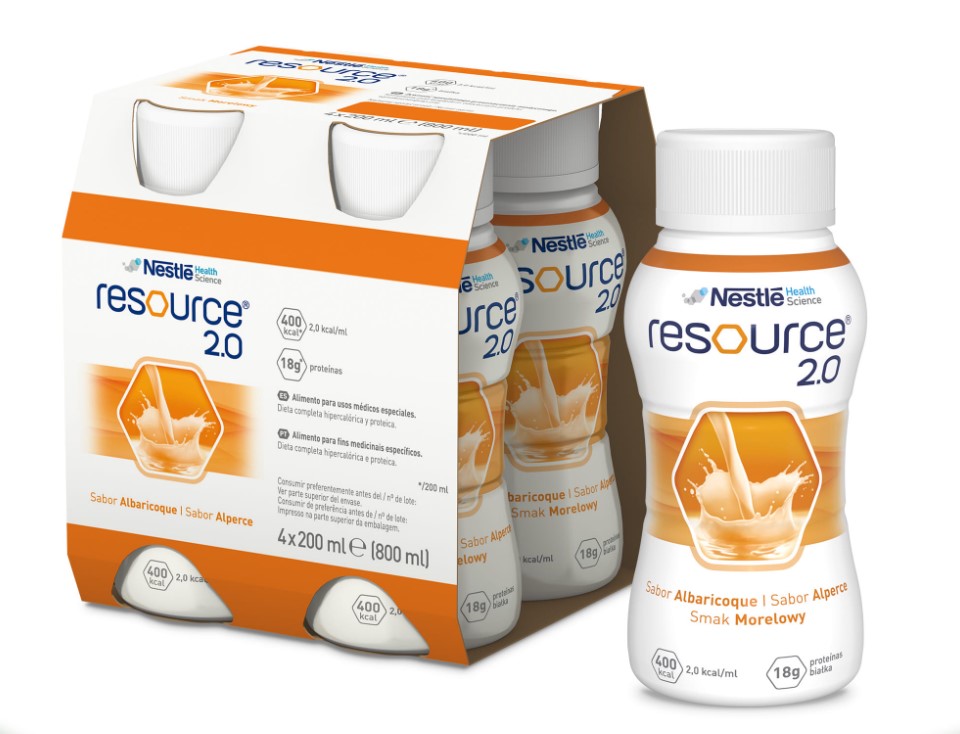 Ресурс 2.0 4х200ml с вкус на кайсия