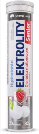 Olimp Hydratonic Electrolytes Senior 20 таблетки малина