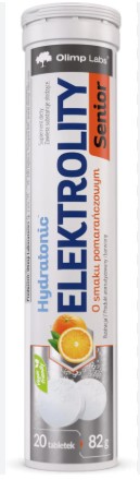 Olimp Hydratonic Electrolytes Senior 20 таблетки оранжев
