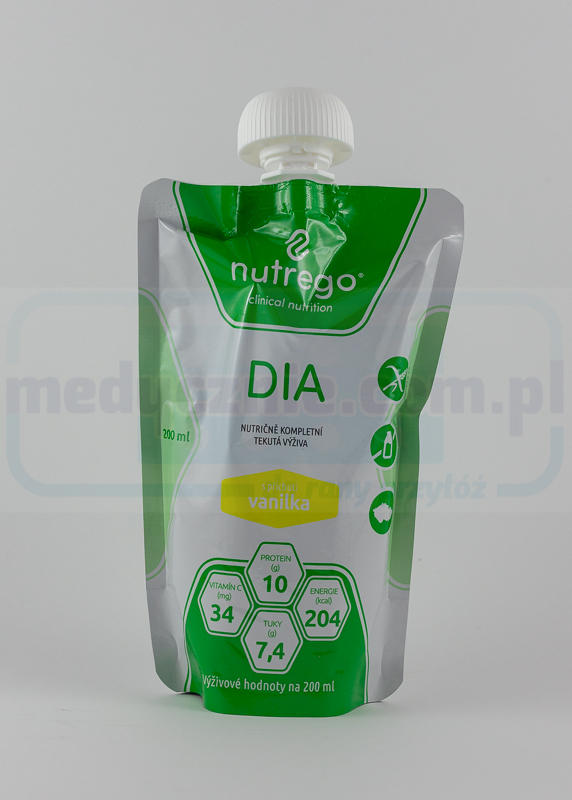 Nutrego DIA 12x200 ml ванилия
