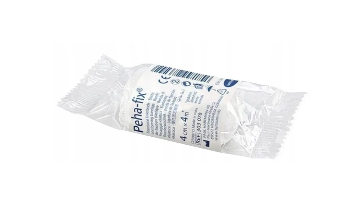 Peha-Fix 4cm *4m 1бр. индивидуално опакована, полугъвкава превръзка