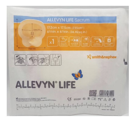 Allevyn Life Sacrum 17.2* 17.5cm 1бр. пенопластова превръзка