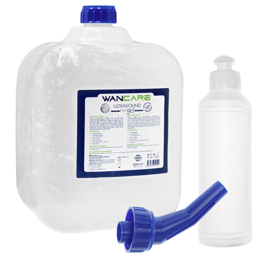Гел за ултразвук 5L прозрачен WANCARE