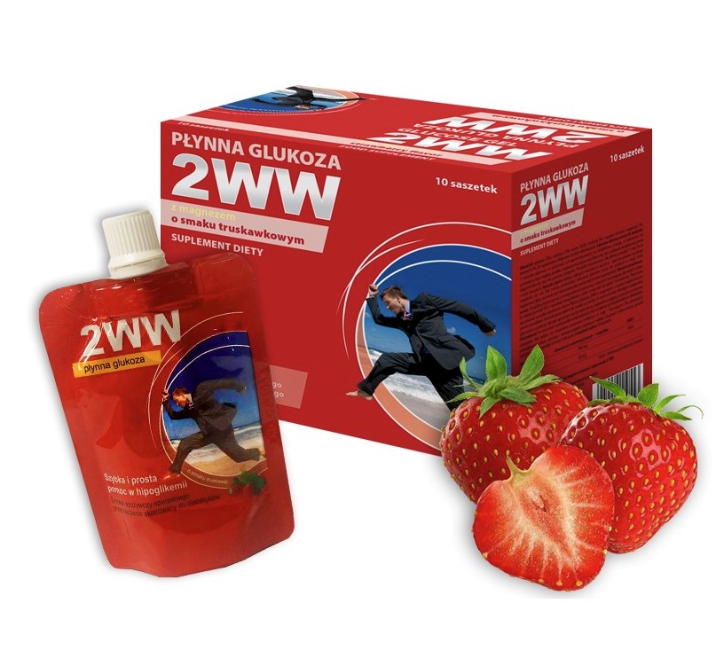 Глюкоза 2WW 24ml 1бр. с вкус на портокал