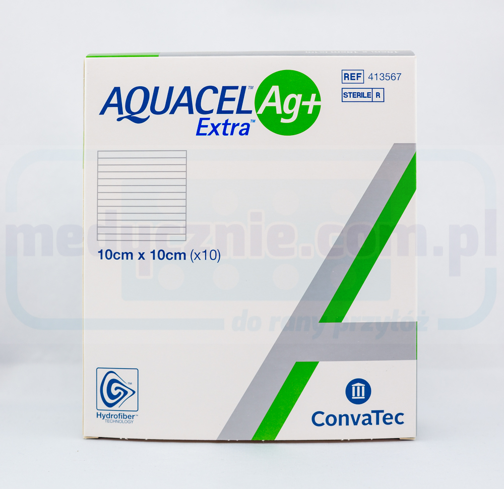 Aquacel Ag Plus Extra 10*10cm превръзка със сребро 1бр.