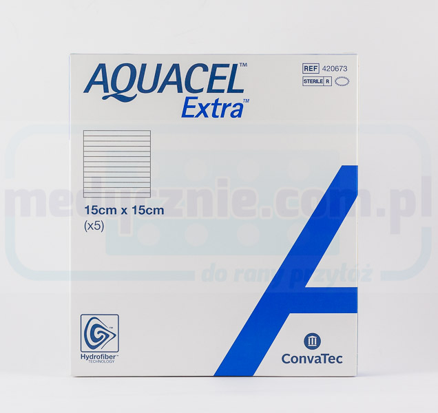 Aquacel Extra 15*15cm превръзка от хидрофибър 1бр.