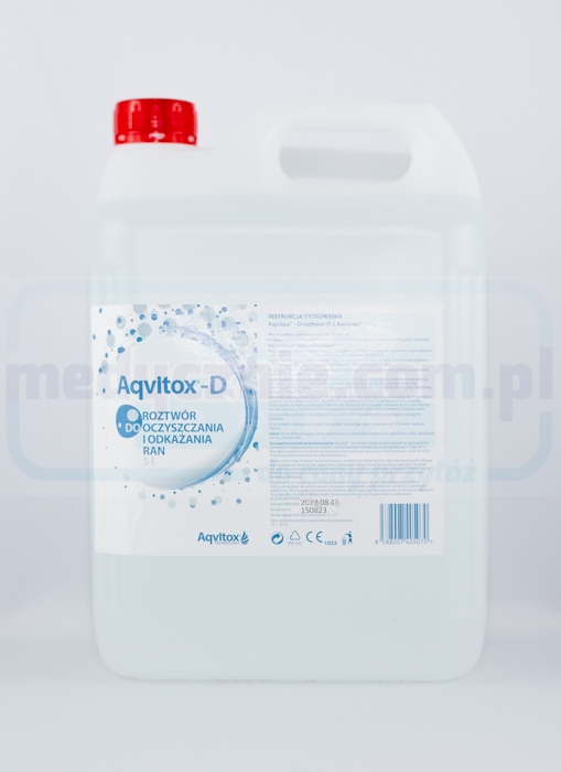 Aqvitox 5L за почистване и дезинфекция на рани