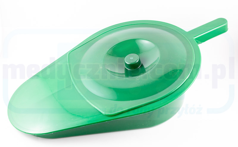 Санитарен умивалник с капак пластмасов зелен