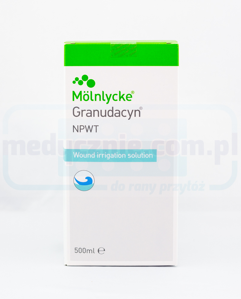 Granudacyn NPWT 500ml - разтвор за промиване на рани