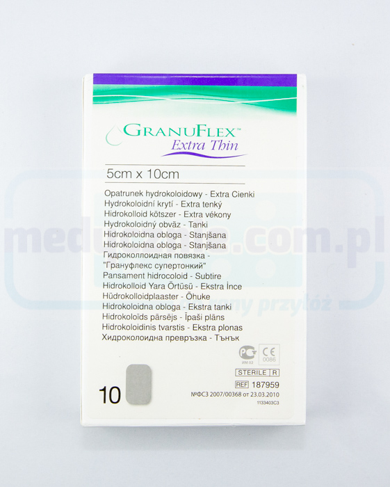 Granuflex Extra Thin 5*10cm хидроколоидна превръзка 1бр.