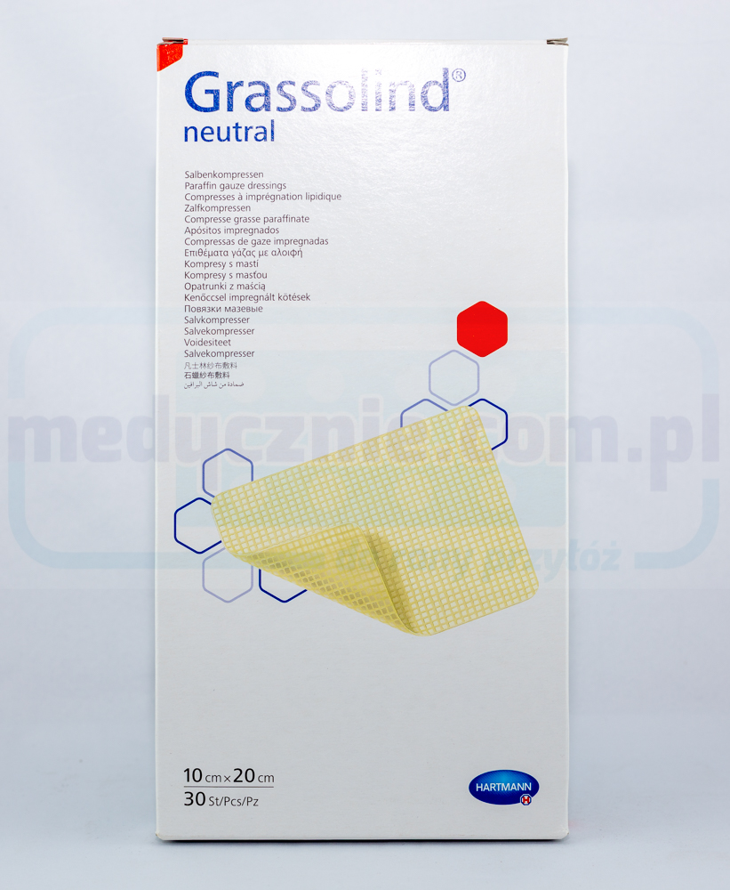 Grassolind 10*20cm изгаряне превръзка 1бр