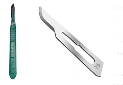 Скалпел с дръжка № 11 10бр SWANN MORTON