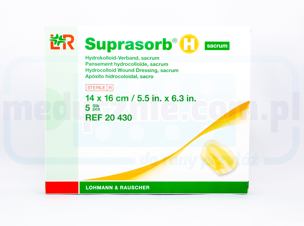 Suprasorb H Самозалепваща се превръзка SACRUM 14*16cm хидроколоидна превръзка 1бр.
