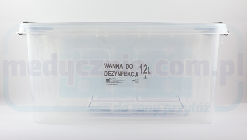 Дезинфекционна тава с дренаж 12L