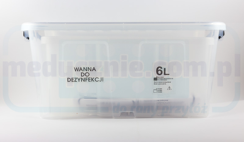 Дезинфекционна тава с отцедник 6L