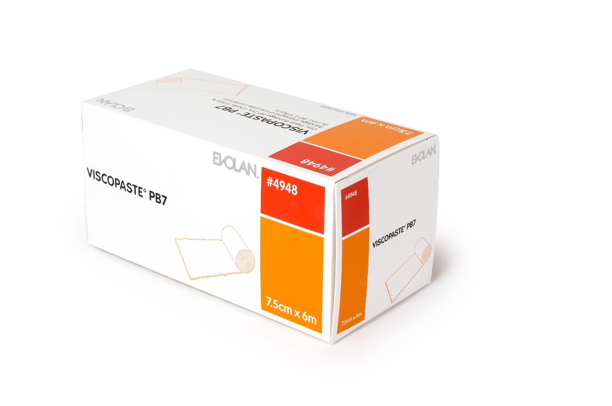 Viscopaste PB7 7,5 cm x 6 m превръзка от цинков оксид - Изображение 2