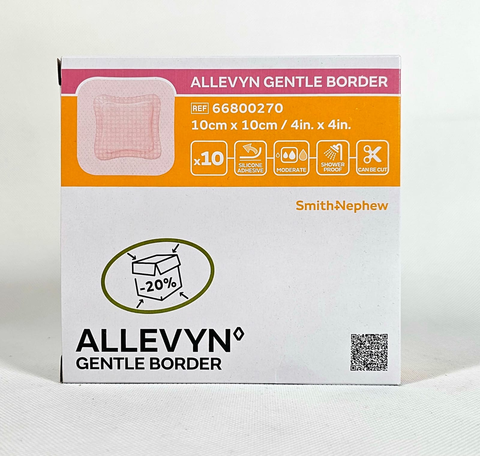Allevyn Gentle Border 10* 10cm 1бр.
