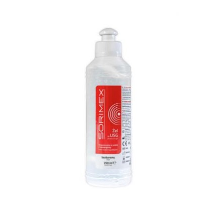 Ултразвуков гел 250ml прозрачен SORIMEX