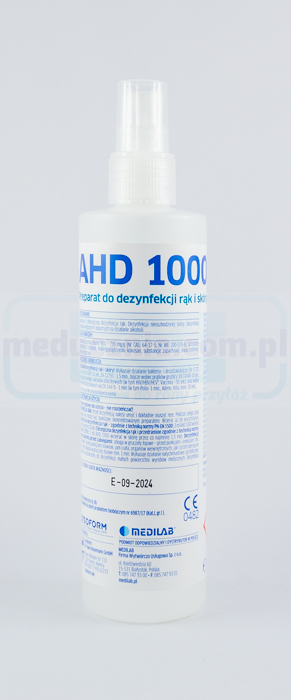AHD 1000 250ml за дезинфекция на ръце и кожа
