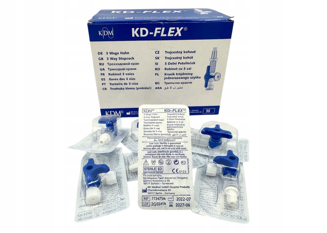 Трипътен смесител KD Flex 1бр.