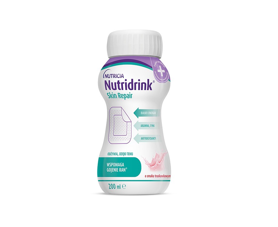 Nutricia Nutridrink Възстановяваща грижа за кожата ягода 200 мл