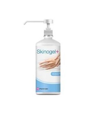 Skinogel+ 1L с помпа за хирургична и хигиенна дезинфекция на ръце