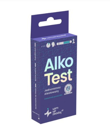 Тест - Breathalyser алкотест за еднократна употреба