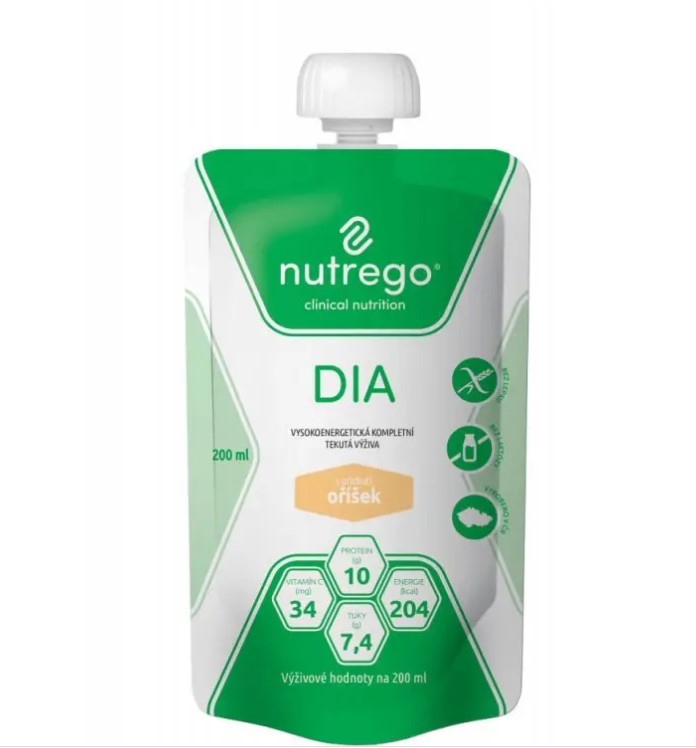 Nutrego DIA 12x200 ml орех