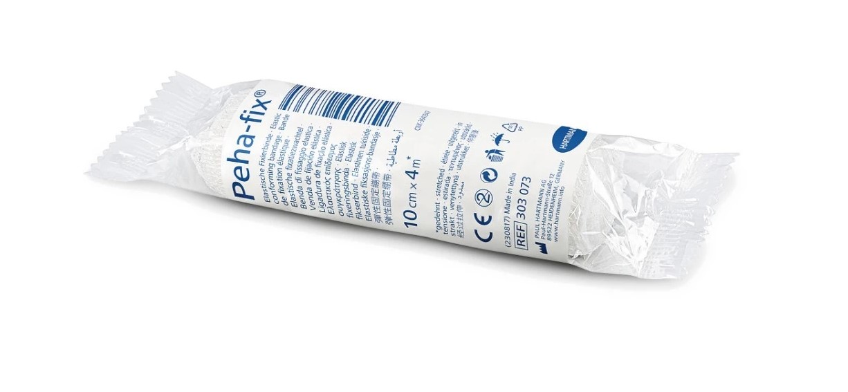 Peha-Fix 10cm *4m 1бр. индивидуално опакована, полугъвкава превръзка