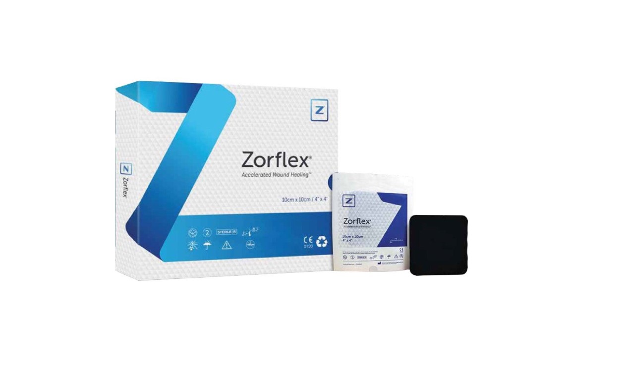 Zorflex 15*25cm 1бр 100% активен въглен за контактна превръзка