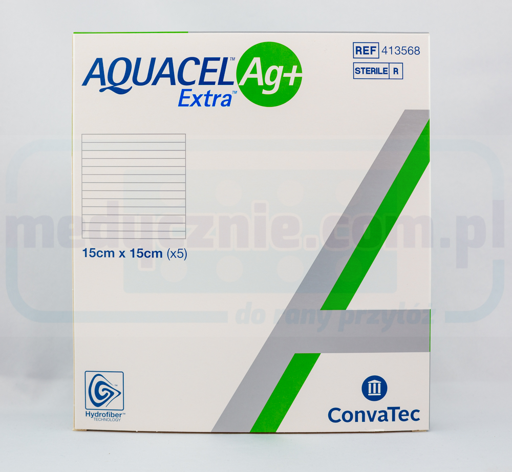 Aquacel Ag Plus Extra 15*15cm превръзка със сребро 1бр.