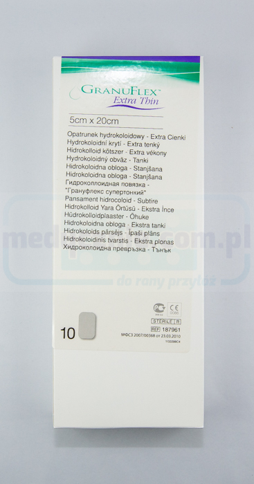 Granuflex Extra Thin 5*20cm хидроколоидна превръзка 1бр.