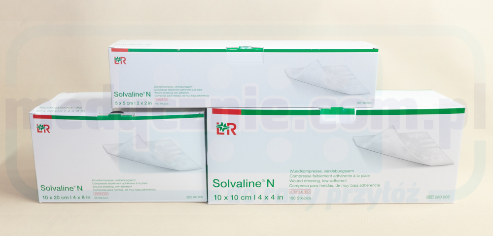 Solvaline N 10*10cm стерилна превръзка 1бр.